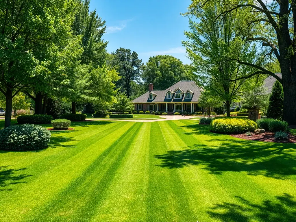 how do lawn care companies measure lawns