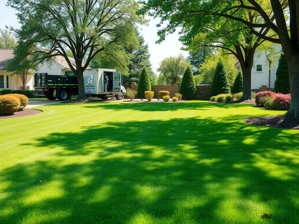 how do lawn care companies measure lawns