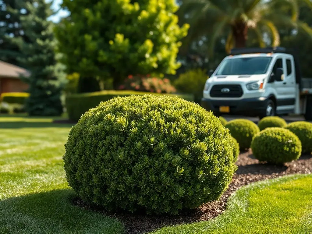 Solo operator loading gear onto a trailer — the core tools for mow and go lawn businesses